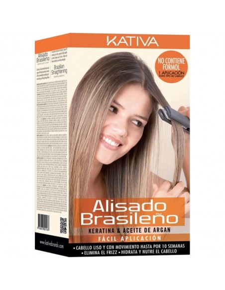 Kativa Keratina Sin Secador De Pelo Alisado Sin Plancha Xpert