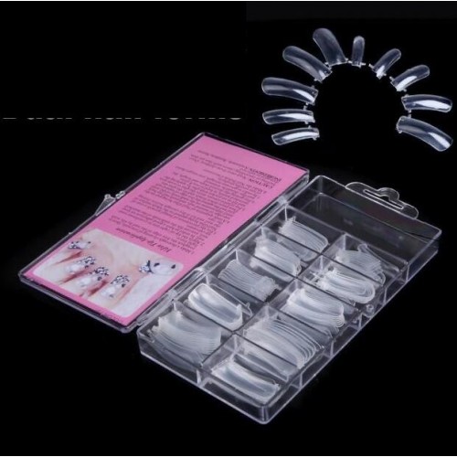 TIPS ACRYLGEL DUAL FORM CAJA 100 UNIDADES REUTILIZABLES 2