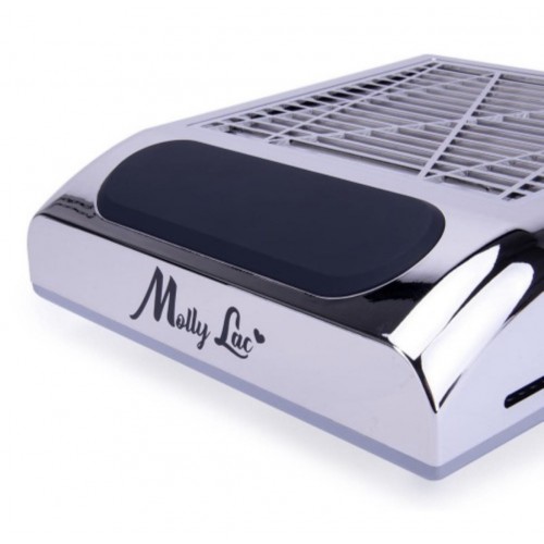 ASPIRADOR DE POLVO DE UÑAS 80W PLATA MOLLY LAC 2