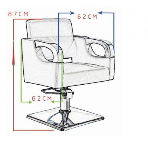 SILLÓN PELUQUERÍA RESISTANT 2
