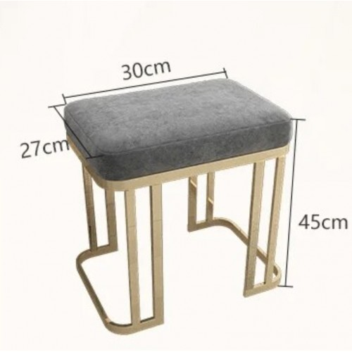 TABURETE ELEGANCE VELVET 2