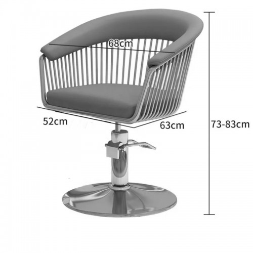 SILLÓN PELUQUERÍA METAL LINE 2