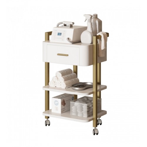 CARRO ESTÉTICA ELEGANCE GOLD 2